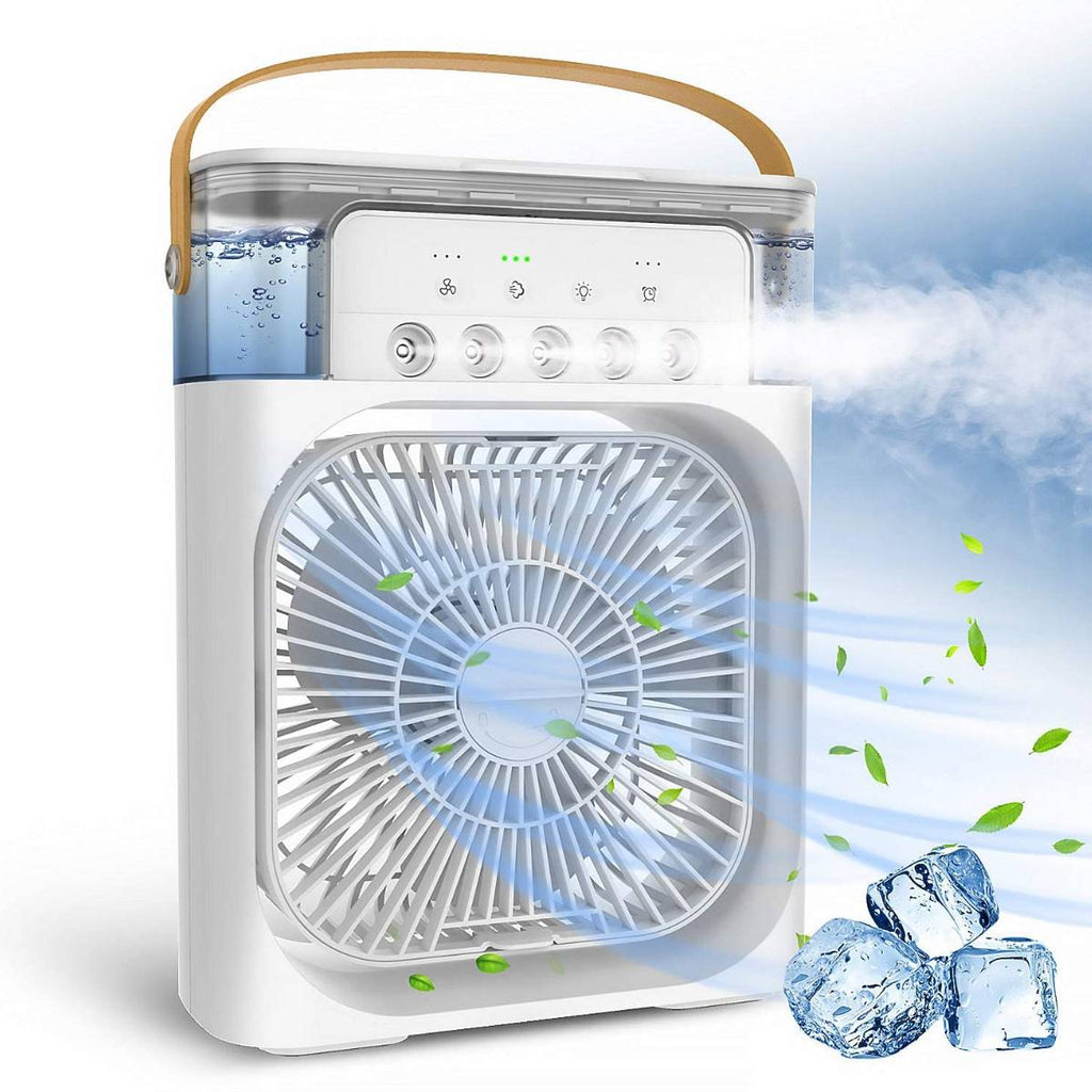 Ventilador Médio Portátil 3 Velocidades com Umidificador - VTX0002