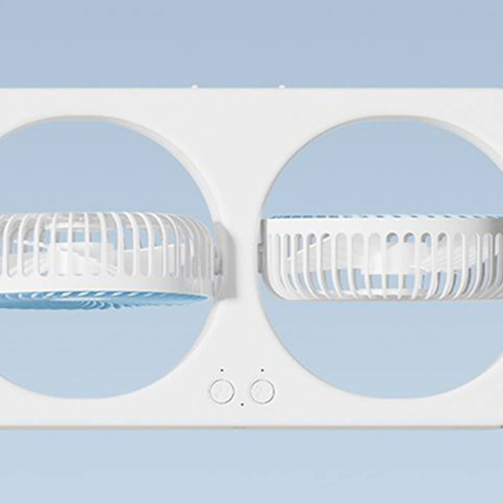 Ventilador de Mesa Cooler Pequeno de Duas Cabeças USB - VTX0010