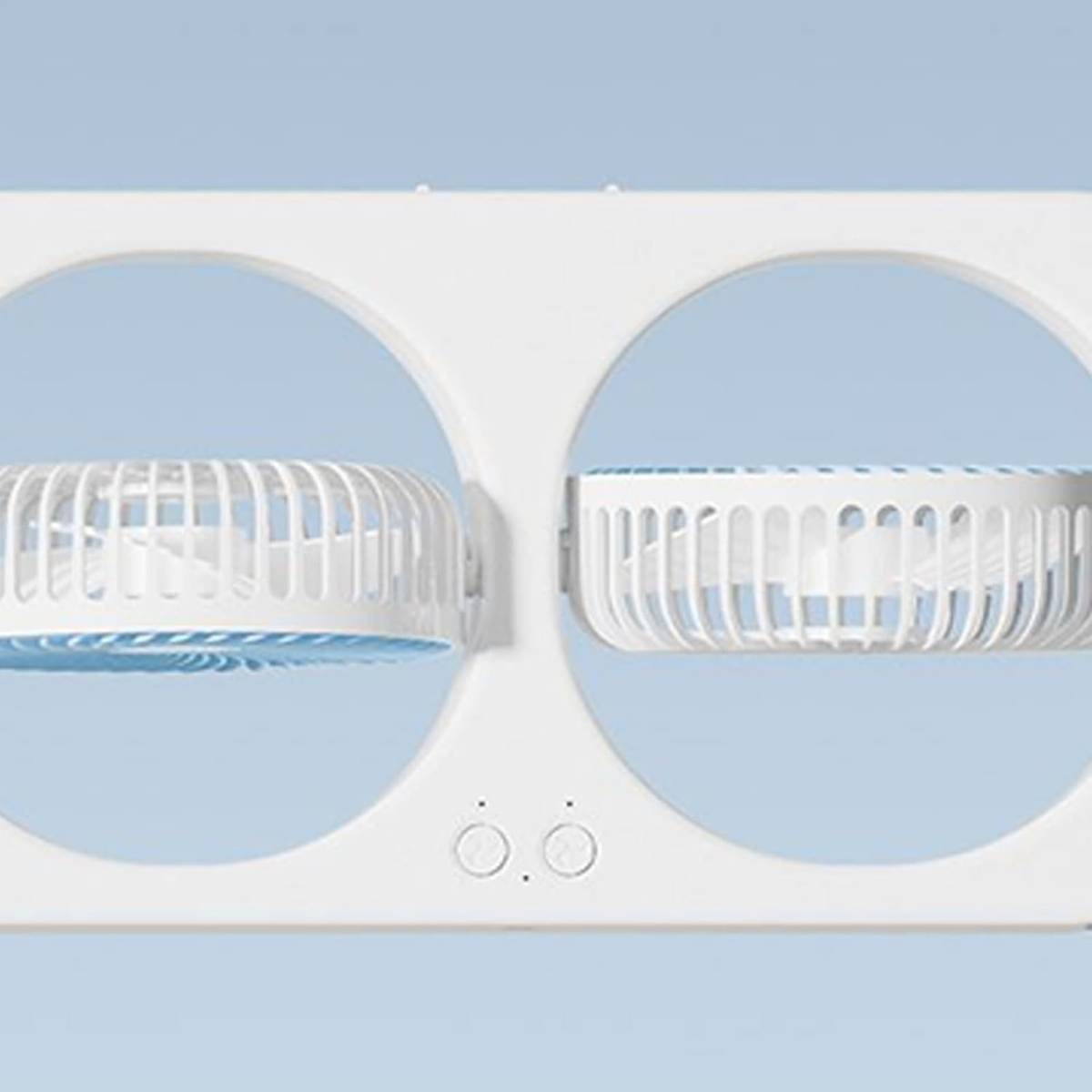 Ventilador de Mesa Cooler Pequeno de Duas Cabeças USB - VTX0010