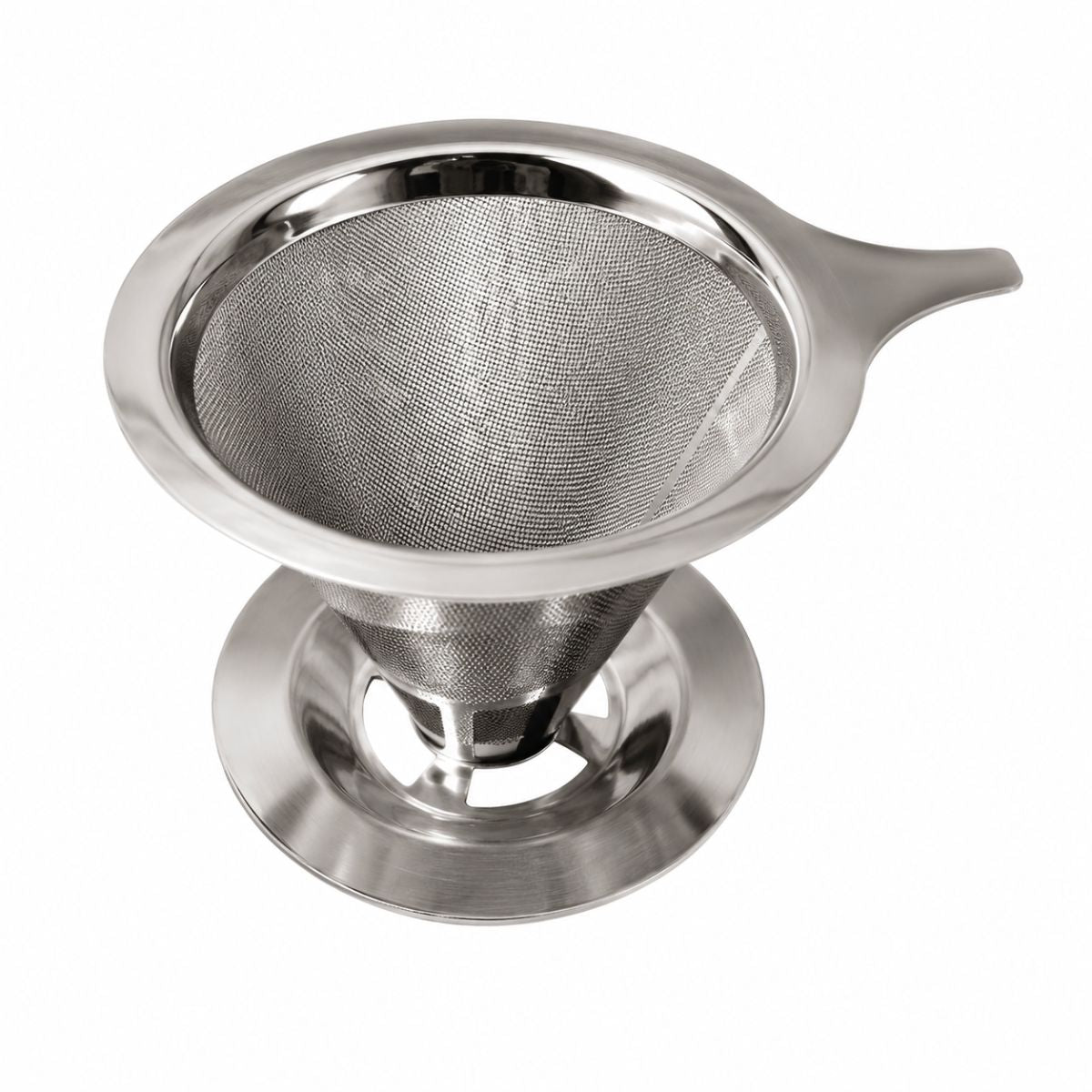 Filtro de Café Coador Inox Reutilizável Pour Over Grande - IBA00003/XDXLH22