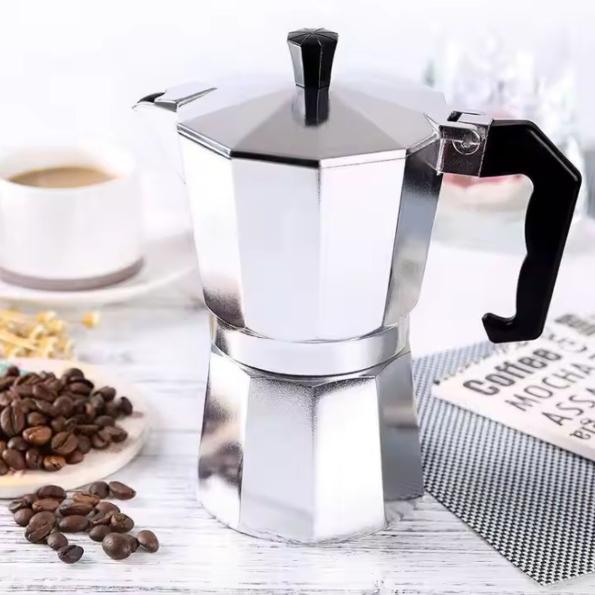 Cafeteira Italiana de Alumínio 450ml para até 9 Xícaras - XDX-915-5/6