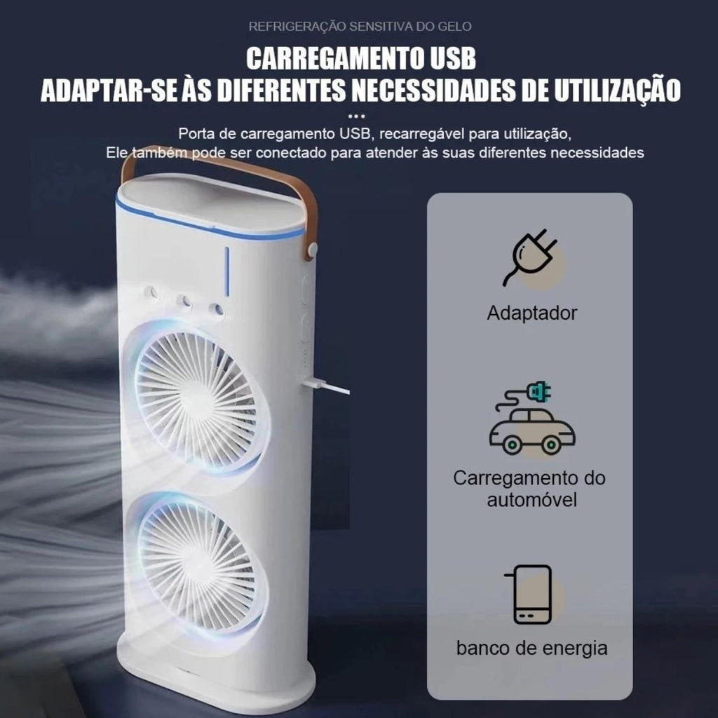 Ventilador Torre Portátil Oscilante com Controle Remoto - VTX0003