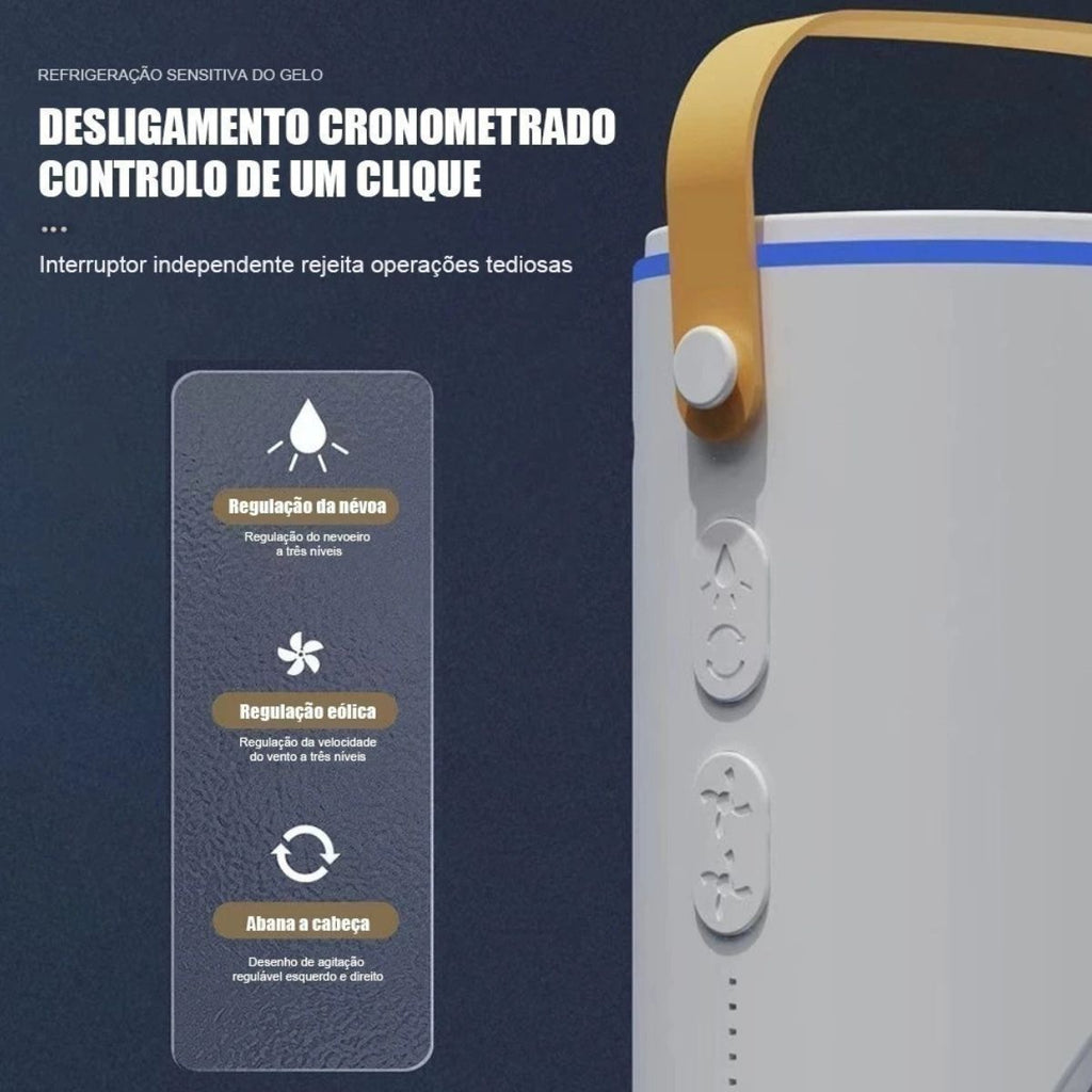 Ventilador Torre Portátil Oscilante com Controle Remoto - VTX0003