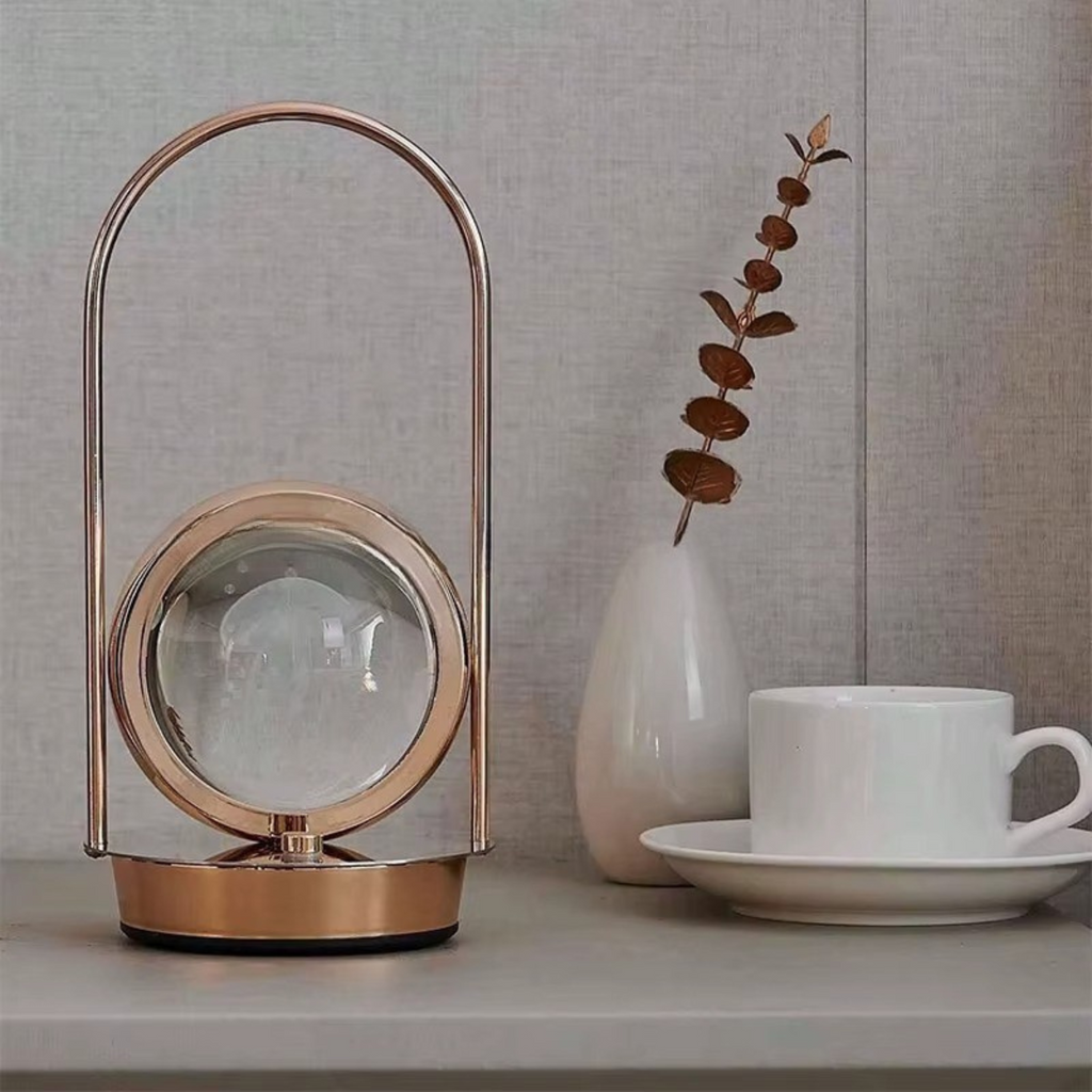 Luminária de Mesa Água Viva LED Touch 3 Cores Sem Fio USB - LPD0002