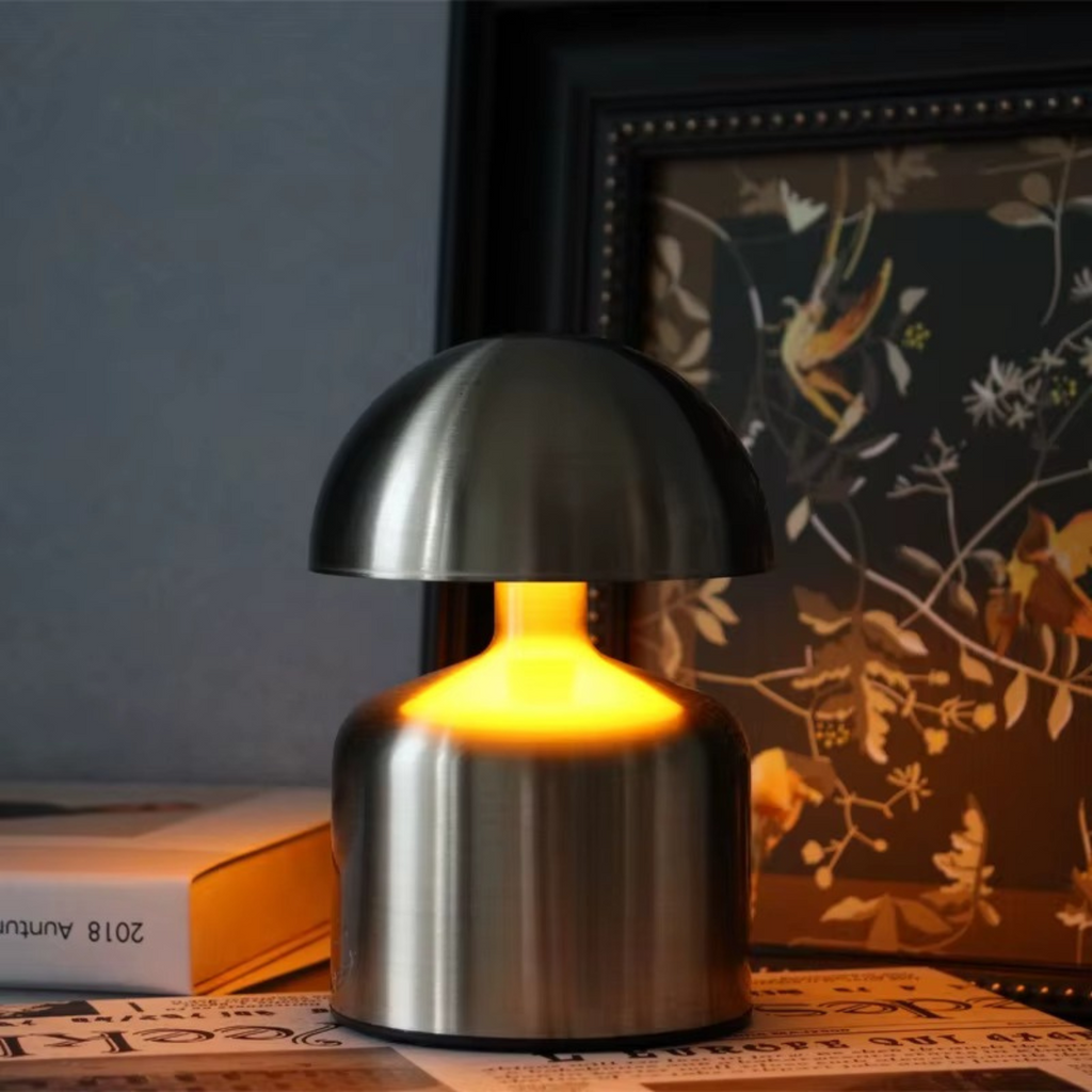 Luminária de Mesa LED Atmosfera 3 Cores Touch Sem Fio USB - LPD0007