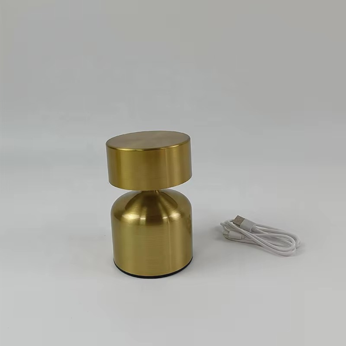 Luminária de Mesa LED Touch 3 Cores Sem Fio Recarregável USB - LPD0008