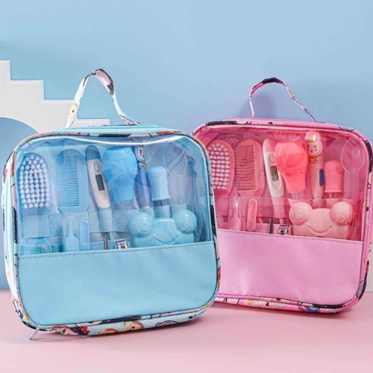 Kit Higiene para Bebê 13 Peças Cuidados Recém nascidos - BJG25013