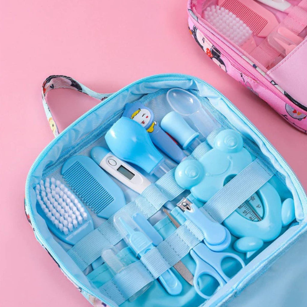 Kit Higiene para Bebê 13 Peças Cuidados Recém nascidos - BJG25013