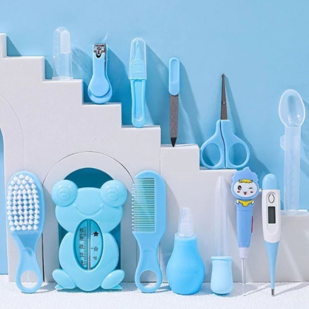 Kit Higiene para Bebê 13 Peças Cuidados Recém nascidos - BJG25013