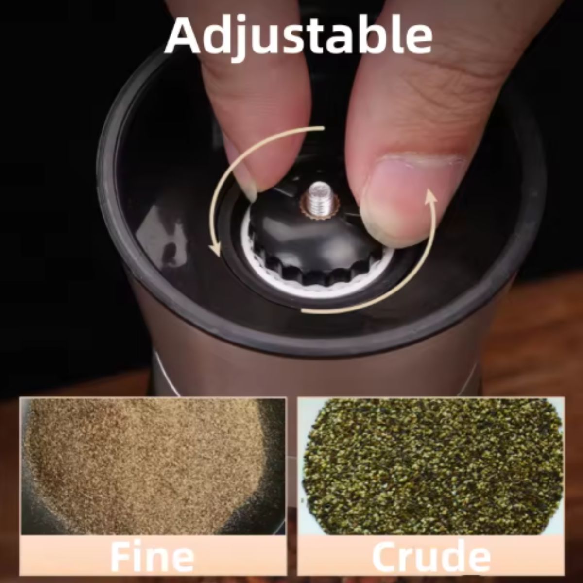 Moedor de Pimenta e Sal com Moinho de Aço Inoxidável - XDX-2080-13