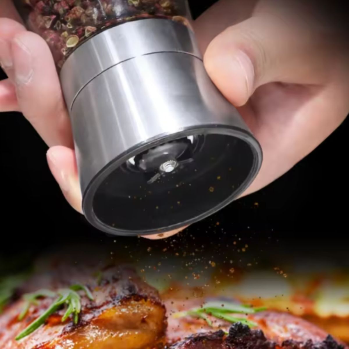 Moedor de Pimenta e Sal com Moinho de Aço Inoxidável - XDX-2080-13