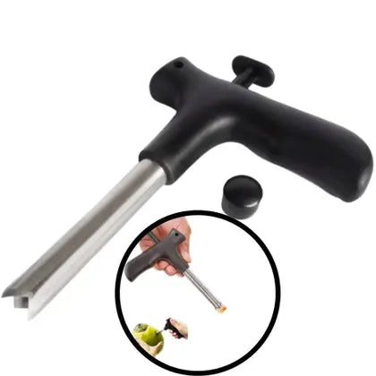 Abridor de Coco Verde em Inox com Empurrador e Tampa - SL0276