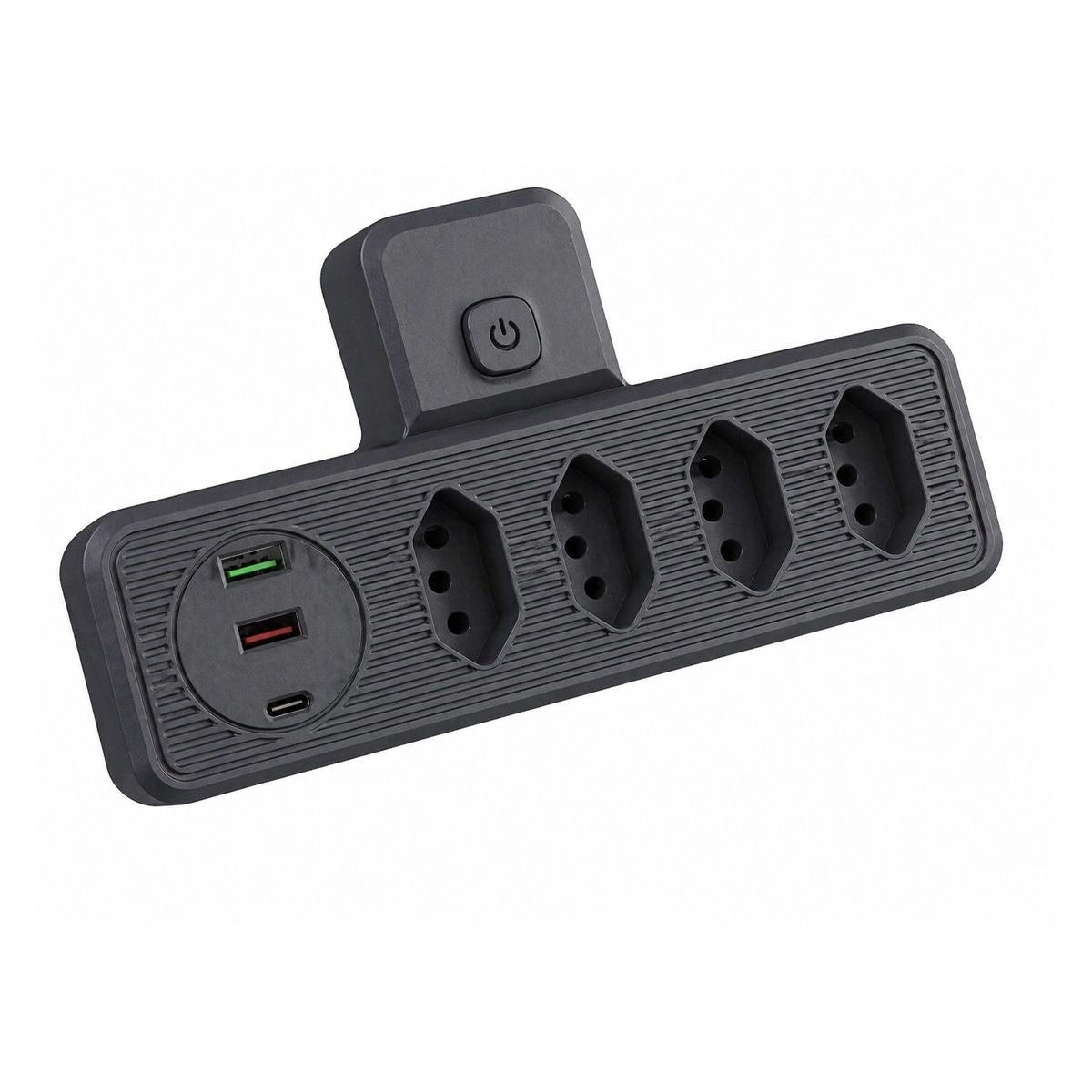 Adaptador Elétrico com USB e Tomadas Bivolt - BZ-B25PD