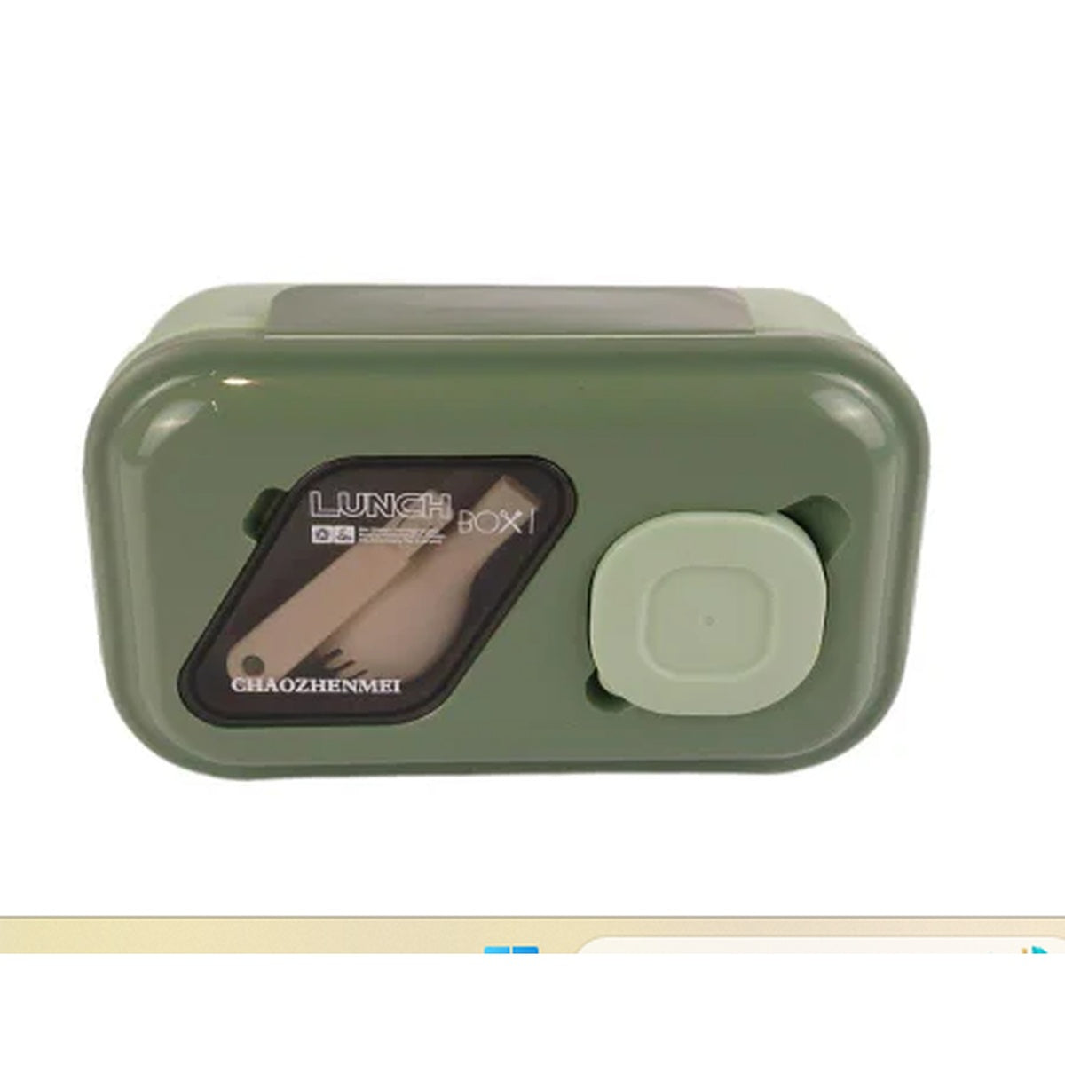 Marmita 3 Divisórias com Talher e Tampa Vedada - CMM-2249