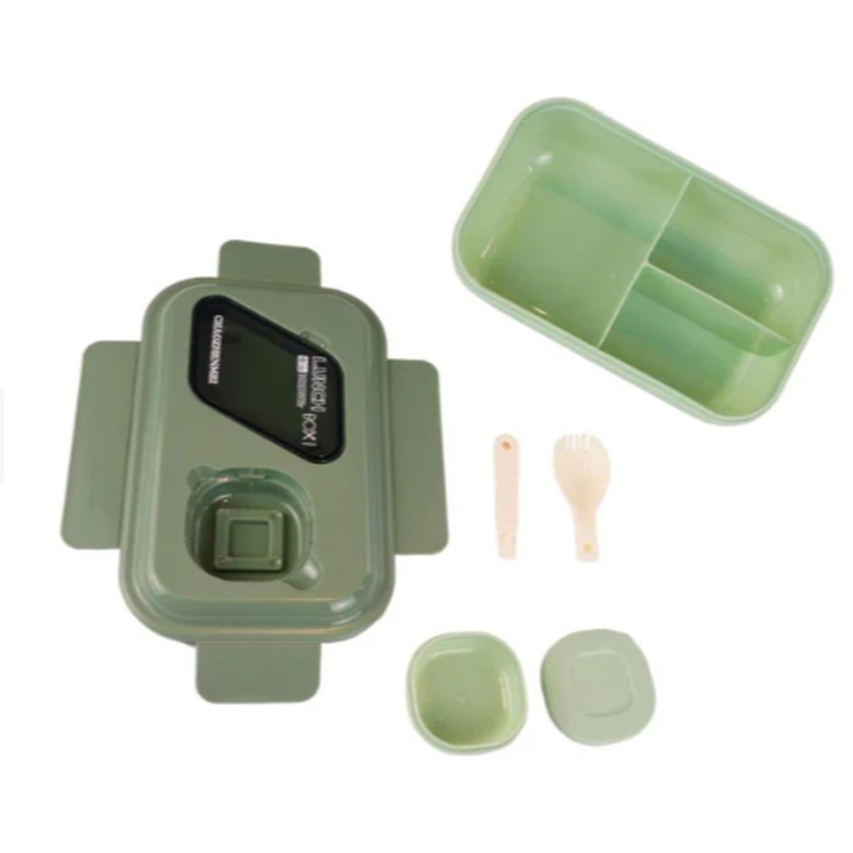 Marmita 3 Divisórias com Talher e Tampa Vedada - CMM-2249