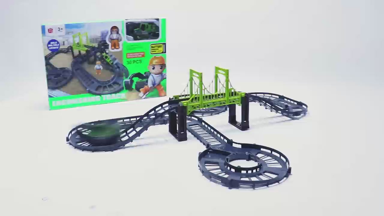 Pista de Construção 30 Peças com Carrinho - A388105