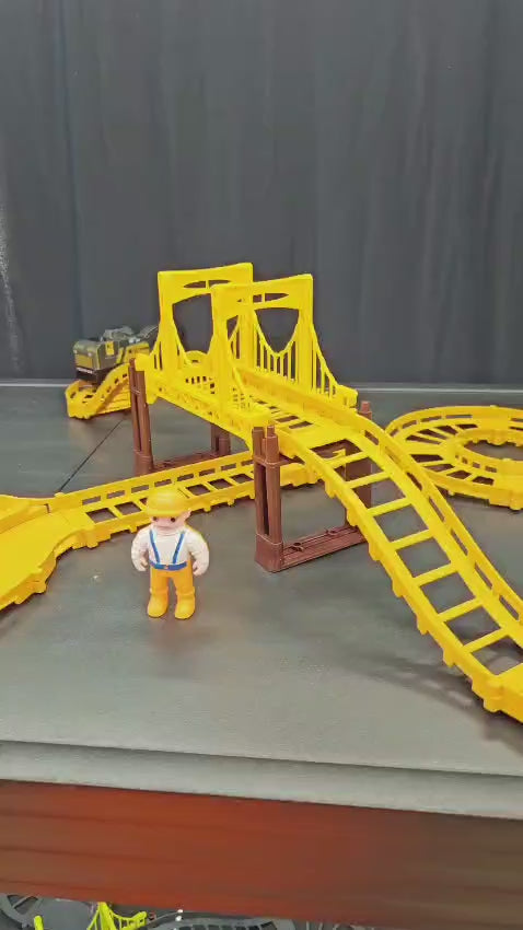 Pista de Construção 30 Peças com Carrinho a Pilha - A388098
