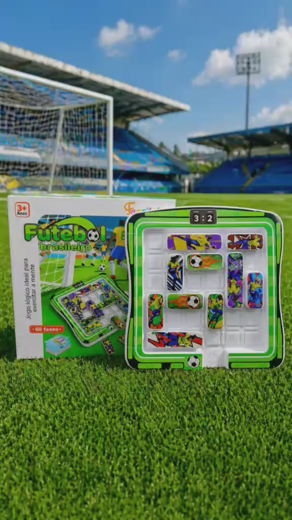 Jogo Lógico Fansikids Futebol 60 Fases Educativo Infantil - TW881F