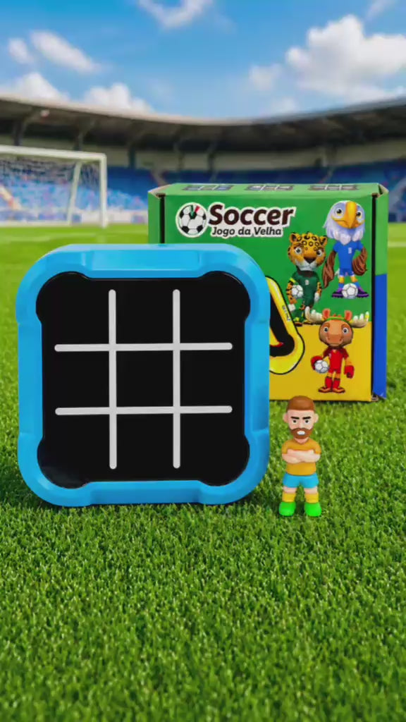 Descrição do Produto – Jogo da Velha Divertido Soccer 2026 - TW882-3