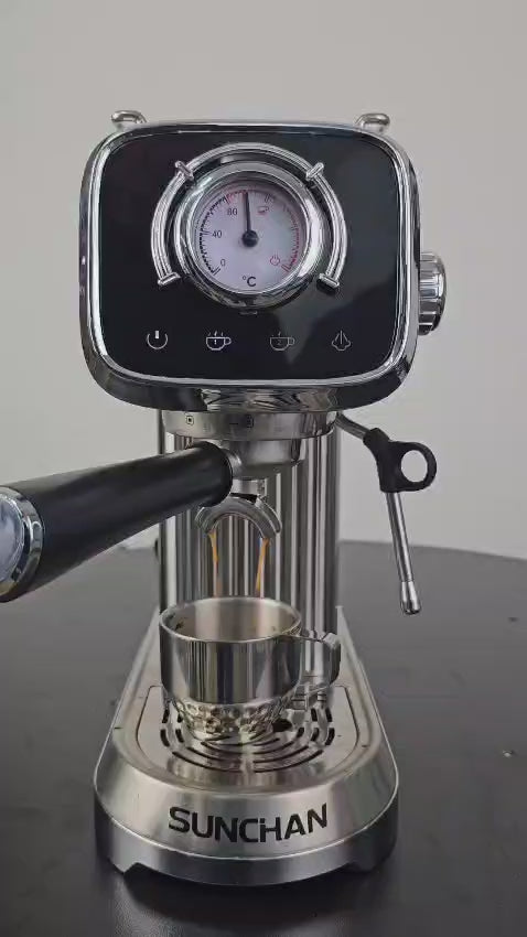 Cafeteira Espresso Dolce Crema 20 Bar Sunchan – 110V ou 220V - SUN-27/SUN-28