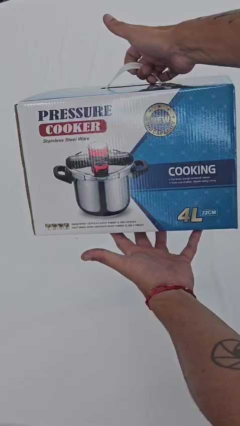 Panela de Pressão Inox 5L - IPA00077