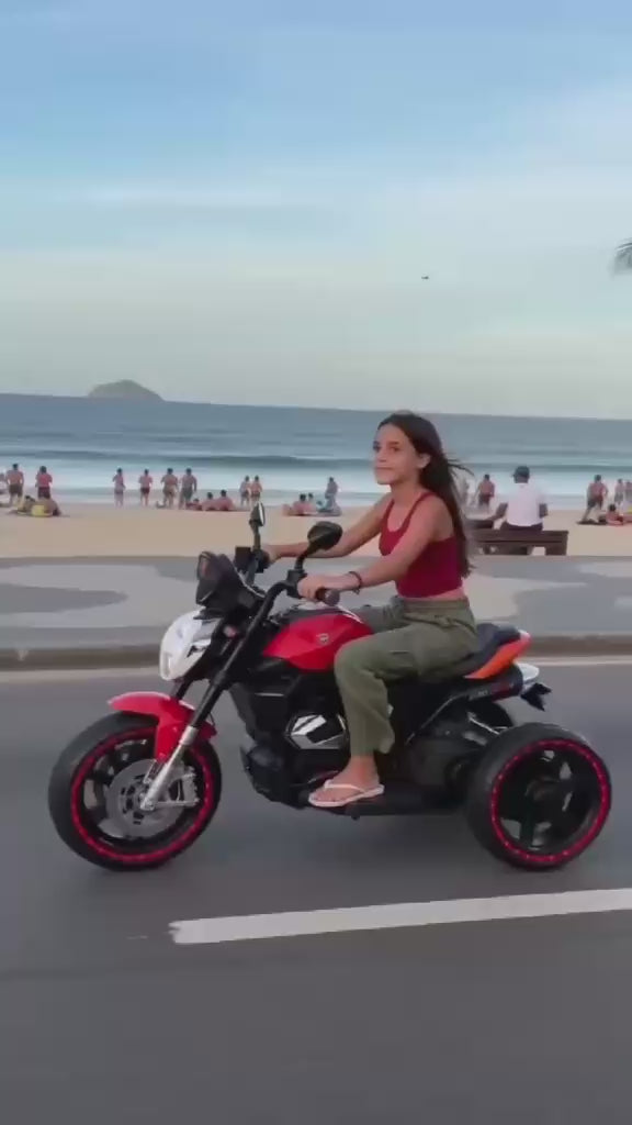 Moto Elétrica Infantil com Luzes - PKQ-1160