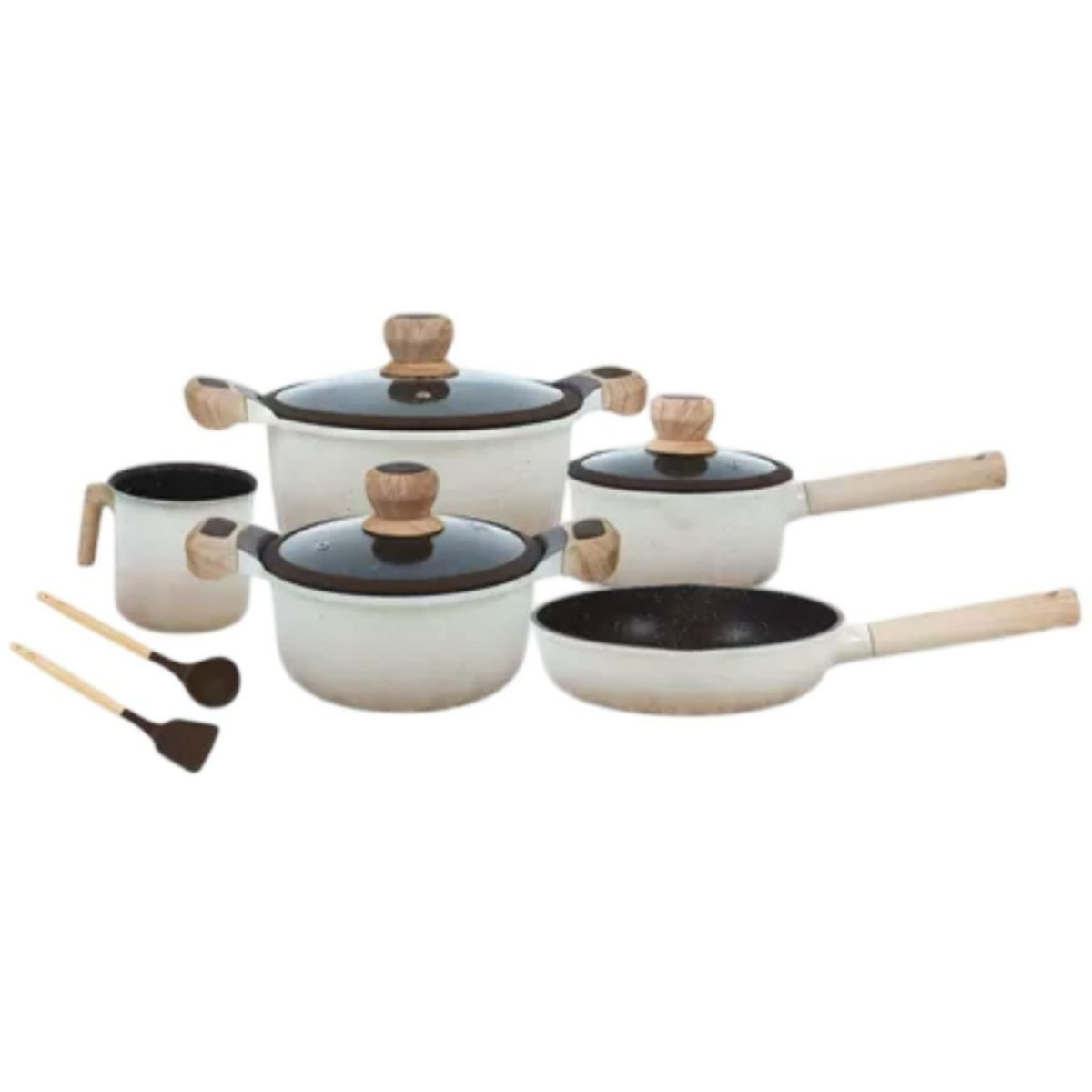 Jogo de Panelas Germany com Cerâmica Antiaderente Indução - IPJ00001