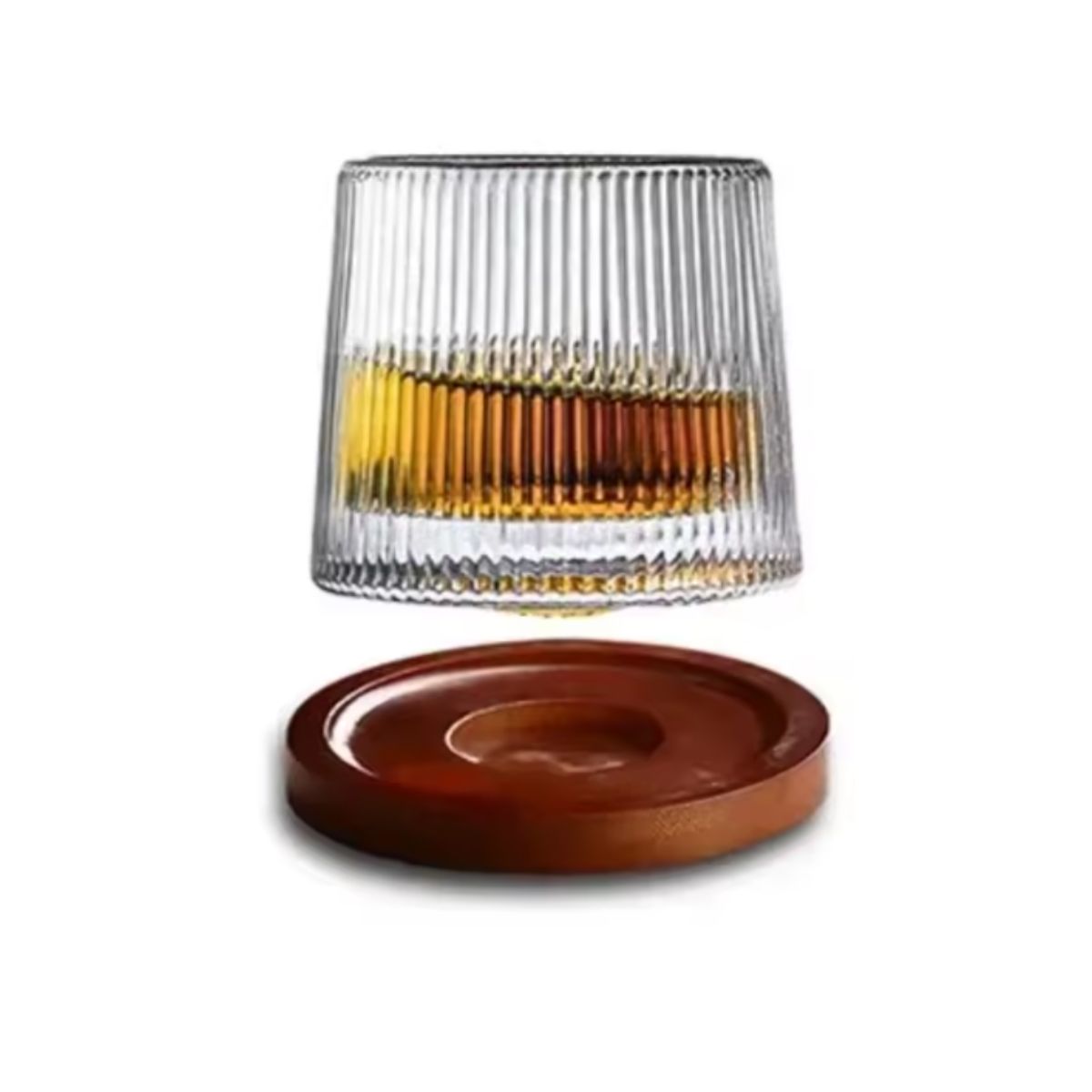 Copo de Whisky Giratório 170ml de Vidro com Base - HR-56